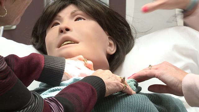 'This is a safe place to learn:' Robotic mannequin helps nurses learn to help sexual assault victims