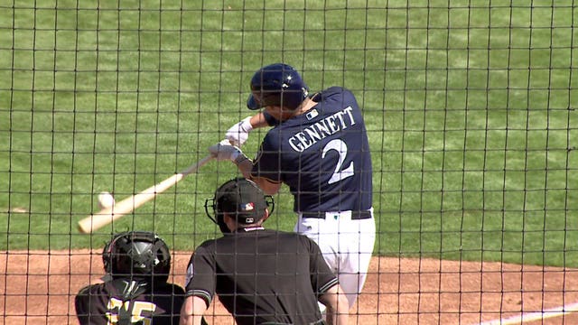 "Got to earn it:" Milwaukee Brewers Scooter Gennett finding his place in new positions