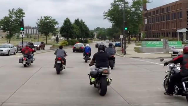 Controversial collision: At least one hurt as hundreds of motorcyclists travel through Milwaukee