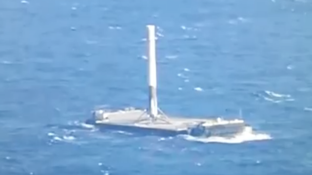 Watch SpaceX finally nail rocket landing as Mission Control rejoices