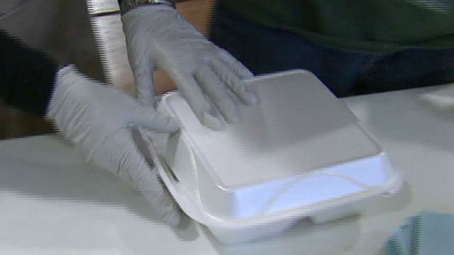 Laura helps prepare Thanksgiving meals for seniors in need this holiday season