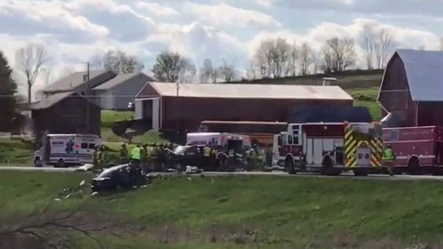 5 hurt, including 2 children following head-on collision in Sheboygan County