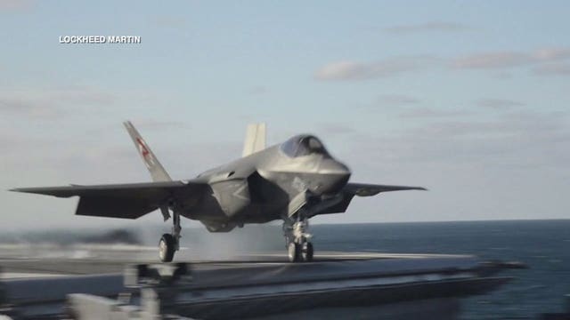 Aboard the USS Eisenhower: Get a close look at the F-35C, the future of naval aviation