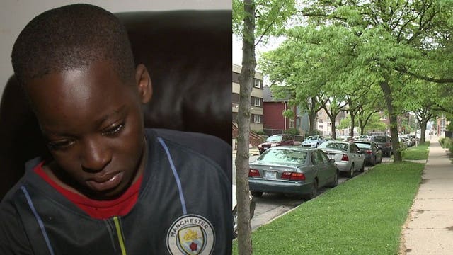 'It started hurting, so I ran:' 12-year-old boy wounded in shooting outside his home
