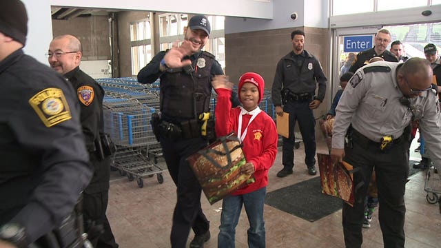 "It's all about building relationships:" Kids 'Shop with a Cop' at annual event