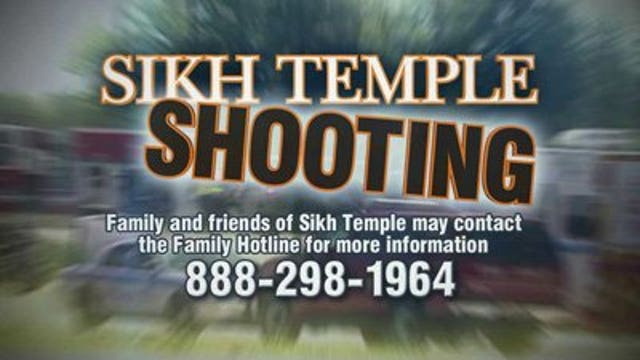 Sikh civil rights group: "Houses of worship are places of peace"