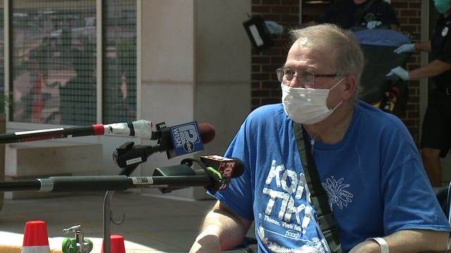 'Ready to come home:' Milwaukee man hospitalized for 97 days with COVID-19 finally released