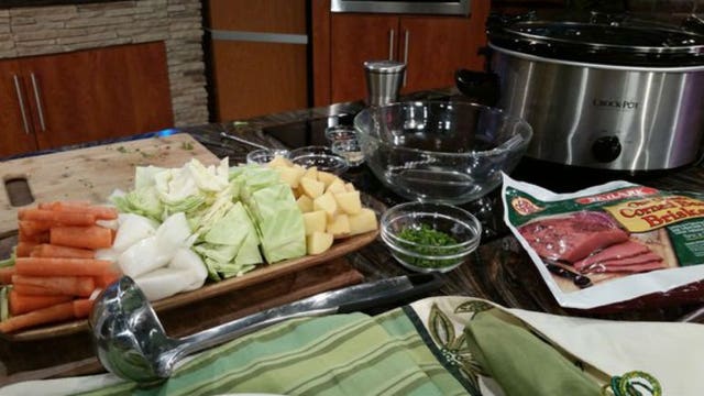 Feeling the luck of the Irish! See how to make slow-cooked corned beef and cabbage