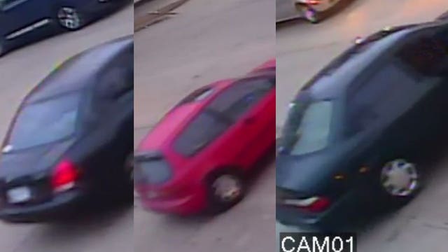 MPD seeks 3 vehicles in connection with fatal shooting near 15th and Becher