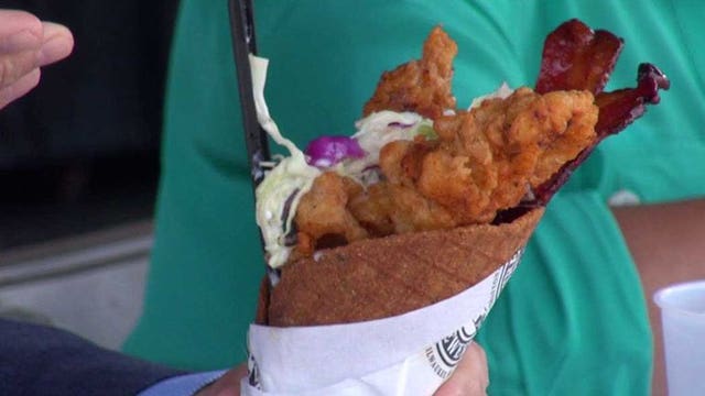 Eight AMAZING State Fair food creations, so who took home the "Golden Spork?"