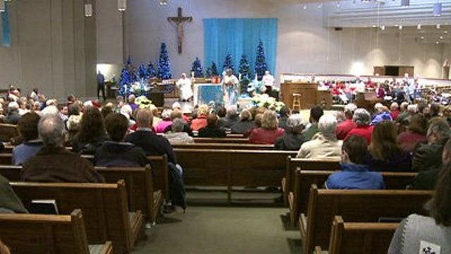 St. Alphonsus Church celebrates Christmas Mass one year after fire