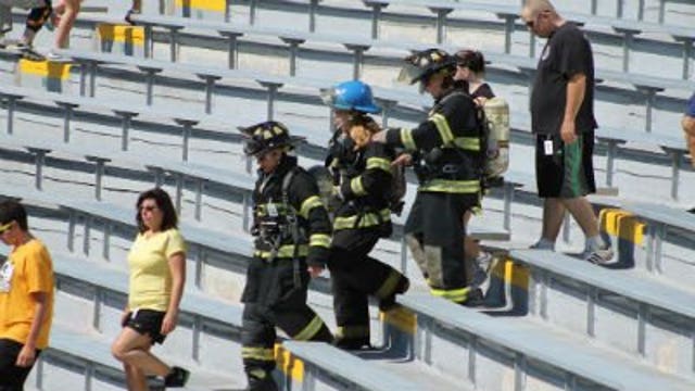9/11 Memorial Stair Climb held at Lambeau Field honors firefighters