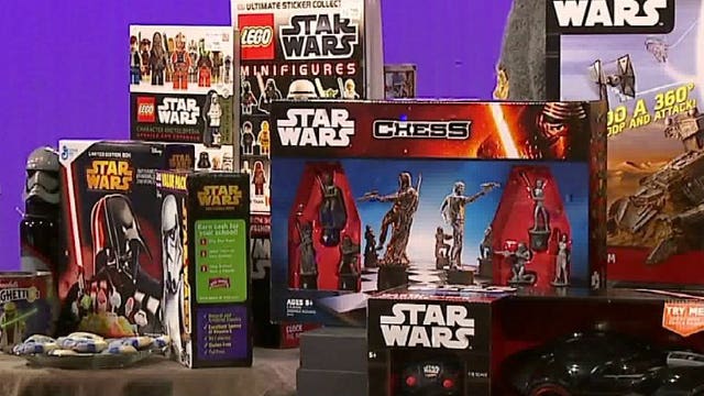 It's not all about the movie, Star Wars toys are a big deal this holiday season