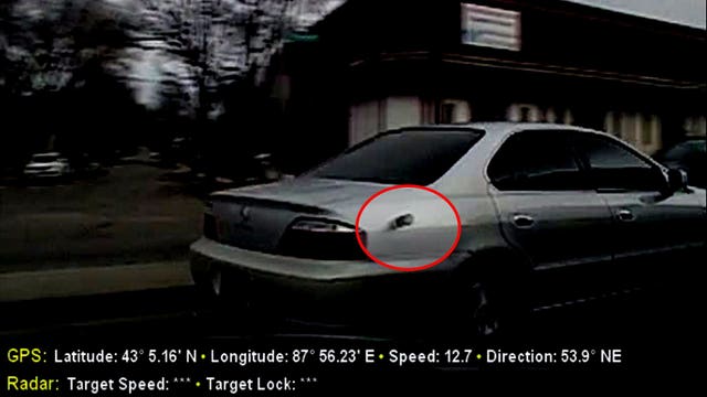 Milwaukee police demonstrate StarChase technology, an alternative to high-speed pursuits