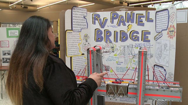 Hands on, creative learning on display at MPS STEM Fair, with participation up 17% this year