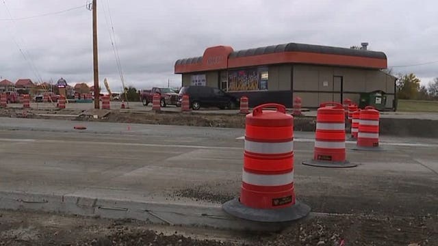 Business tries to survive, but construction is making it rather difficult