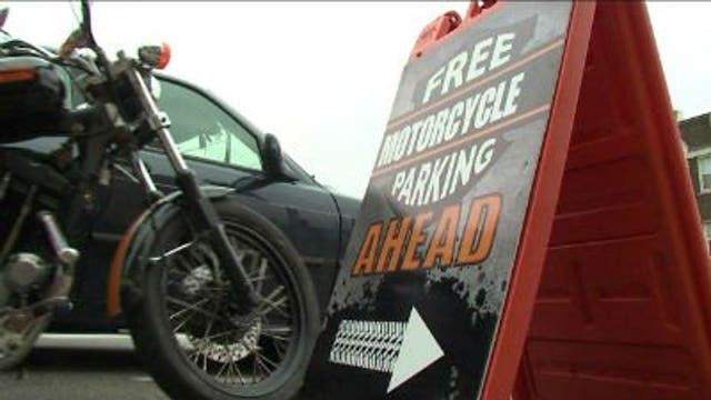 Bikers celebrate at Harley-Davidson 110th block parties