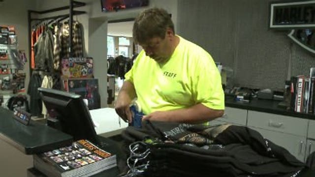 Riders get their 110th Harley-Davidson gear before it's gone