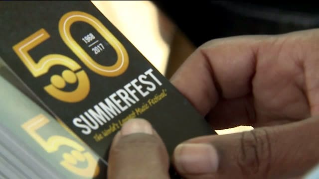 50,000 FREE "golden tickets" for 2017 as thank you to fans on final day of Summerfest 2016