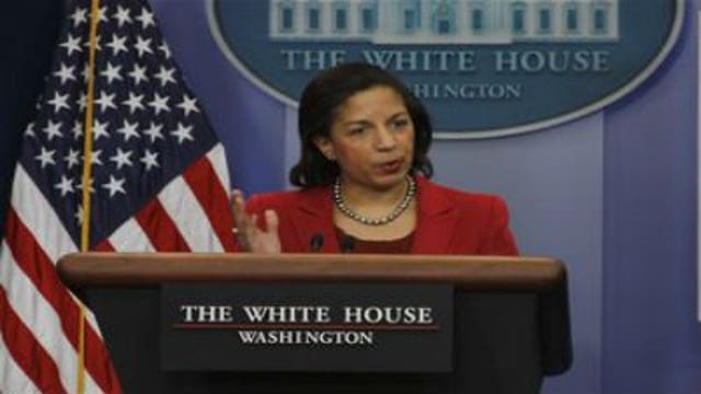 Ambassador Susan Rice meets with lawmakers on Libya