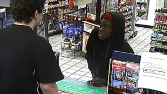 Caught on camera: Police need help identifying gas station armed robbery suspect