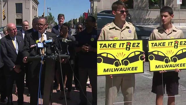'Take It EZ Milwaukee:' Anti-reckless driving pilot program targets 4 dangerous intersections