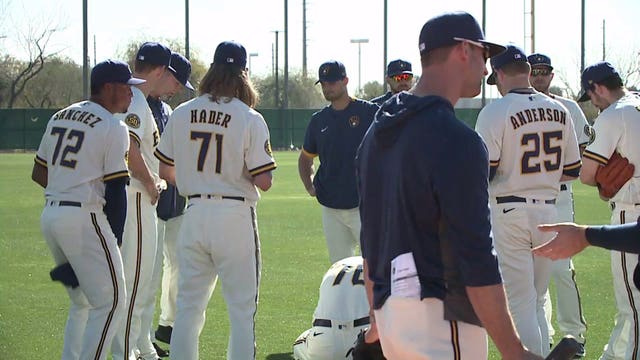 New faces join the Milwaukee Brewers, spring training used to come together