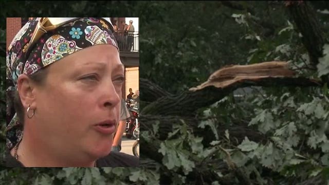 'It was kind of scary:' Group riding to Milwaukee for H-D 115th experienced severe weather in Lomira