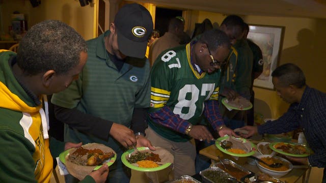 Wisconsinites from Ethiopia gather on Sundays to watch the Packers: Team helps them bond with others