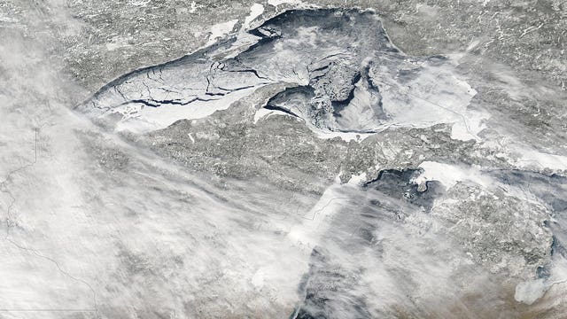 Can ice on the Great Lakes be a good thing?