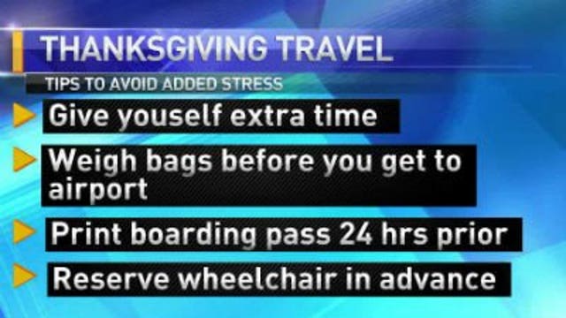 Lisa Pease provides Thanksgiving traveling tips