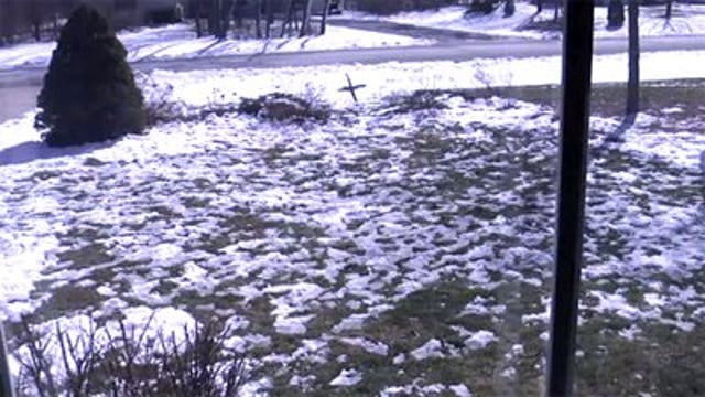 VIDEO: View a time lapse of the snow melt in a Wind Lake yard