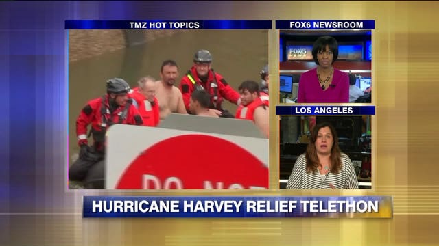 TMZ: Hollywood helps Harvey victims