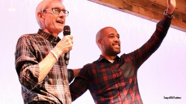 Democrat Tony Evers tells newspaper he plans to raise 'no taxes'