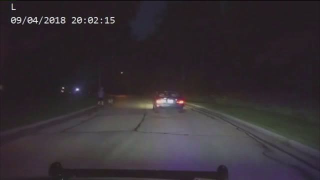 Dashcam video: Alleged burglars crash into woods fleeing Wauwatosa police