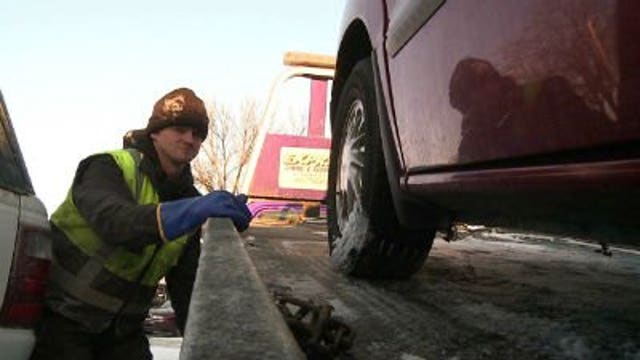 Towing companies benefit from winter weather conditions