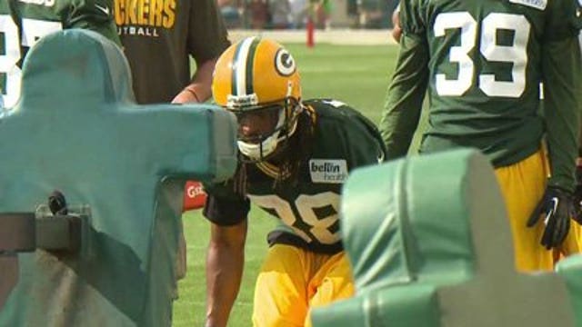 First practice of Green Bay Packers training camp held Thursday