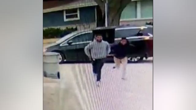 'I go back outside...truck was gone:' Brazen pair caught on camera stealing vehicle from driveway