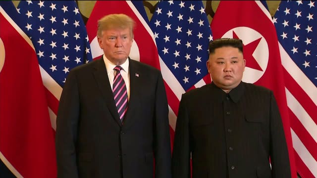 Pres. Trump, Kim share smiles, dinner before nuke talks: 'A lot of things are going to be solved'