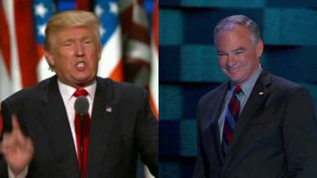 Donald Trump, Tim Kaine in Wisconsin Tuesday
