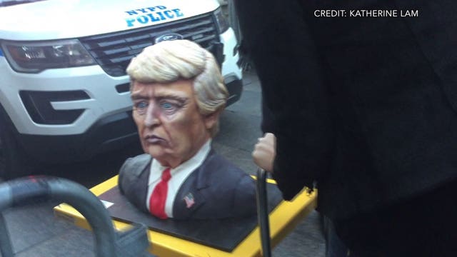 Donald Trump cake arrives at Trump Tower, sparks photoshop challenge on Twitter