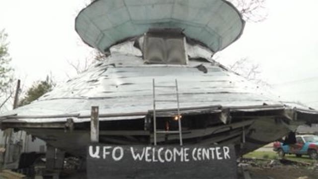 Man creates UFO Welcome Center in South Carolina