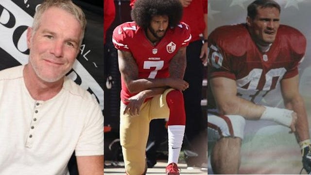 Brett Favre says Colin Kaepernick will be recognized a 'hero' like Pat Tillman