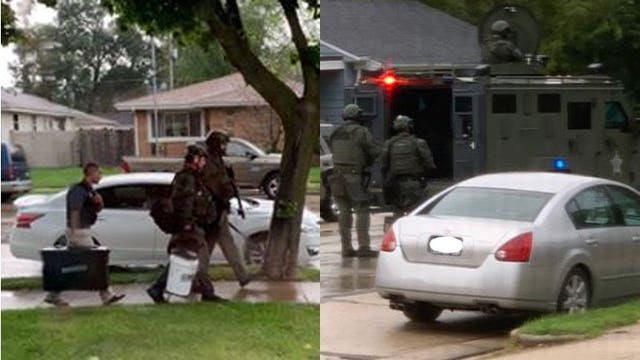 Police: Man in custody after he barricaded himself inside home in Kenosha