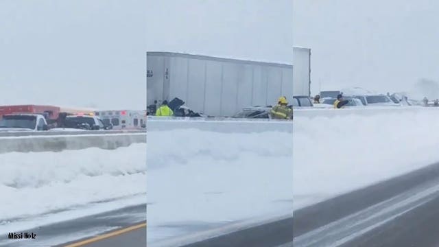 Pileup involving 131 vehicles closes I-41 SB south of Neenah; 1 killed, 71 hurt