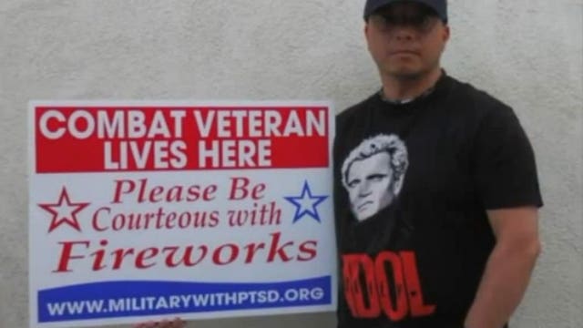 "Please be courteous:" Yard signs for veterans with PTSD take off ahead of 4th of July