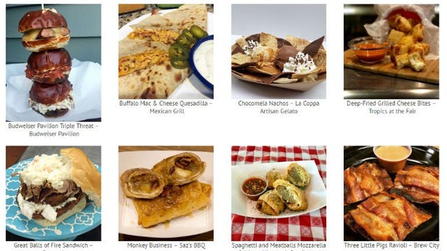 Hungry? Wisconsin State Fair officials announce 2017 "Sporkies" finalists; which will you try?