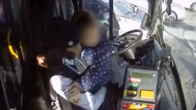 'She's having a seizure:' MCTS driver comforts terrified 6-year-old after woman passed out in front of bus