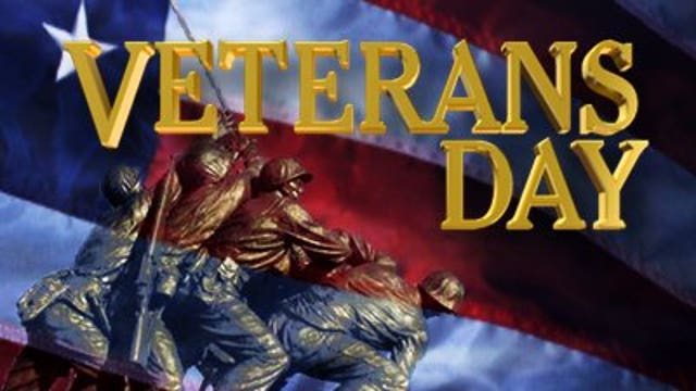 Veterans Day a chance to say "thank you" to those who have served