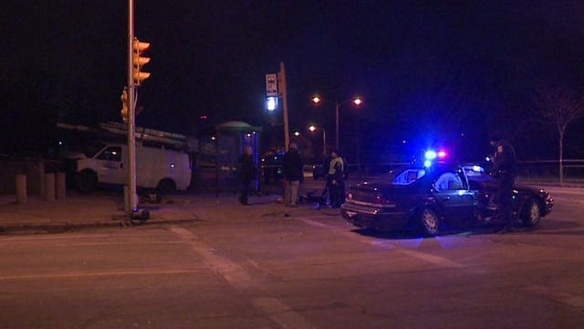 Police: 61-year-old pedestrian killed when vehicles collided near 17th and Vliet